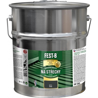 Barvy a laky Hostivař FEST-B S2141 12kg 0111 šedá