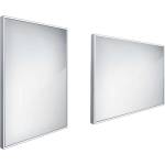 Nimco - Огледало със LED осветление, 60x80 см, алуминий ZP 13002 (ZP 13002)