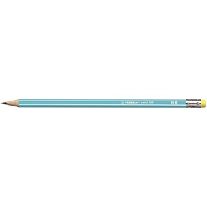 STABILO Графитен молив stabilo Молив 160 hb шестоъгълна гума син 2160/02-hb (2160/02-hb)