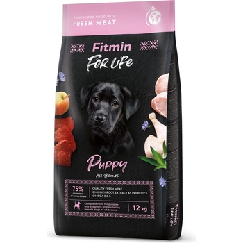 Dibaq Fitmin For Life Кучешка храна за кученца 12 kg