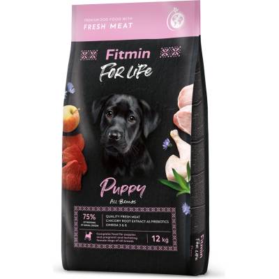 Dibaq Fitmin For Life Кучешка храна за кученца 12 kg