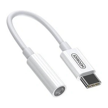 Pouzdro Joyroom Ben Series adaptér 3.5 mm jack / USB-C, biely SH-C1
