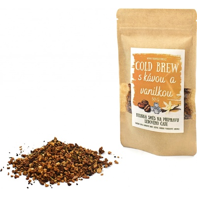 FromNature Cold Brew Ledový čaj s kávou a vanilkou 1 kg