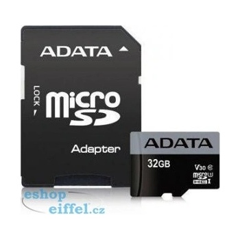 ADATA SDHC 32 GB UHS-I U3 AUSDH32GUI3V30S-RA1