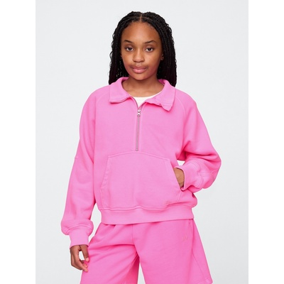 GAP Детски спортен суитшърт GapFit GAP GAP | Rozov | Момичешки | 116/122