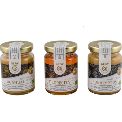 Gepa Medové trio BIO 3 x 125 g
