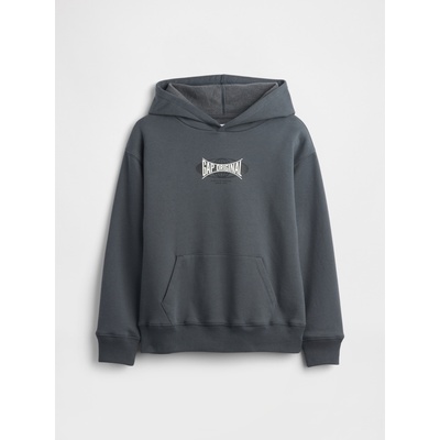 GAP Детски суитшърт с логото на GAP GAP | Siv | Момчешки | XS