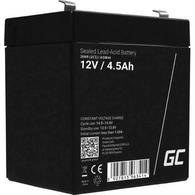 Mamido Mamido Gelová baterie 12V 4,5Ah – Zboží Dáma