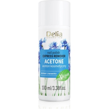 Delia Expresný odlakovač na nechty 100% acetón 100 ml