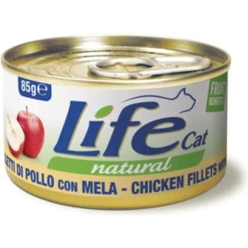 Life Pet Care Life Cat Natural Chicken & Apple - с пилешко месо и ябълки 85 гр