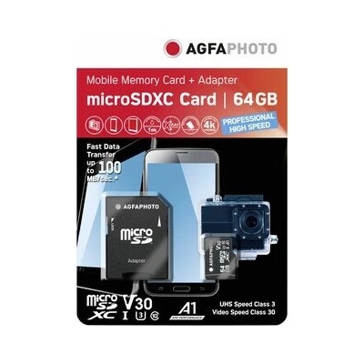 AGFAPHOTO MicroSDXC 64GB 10582A1