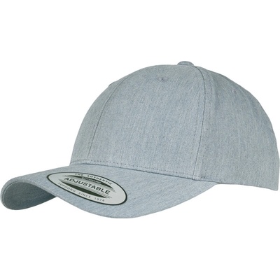 Flexfit 7706 Zahnutá klasická Snapback 55.7706 Heather Grey
