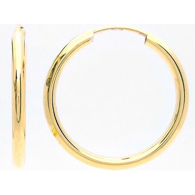 Šperk Holíč zlaté kruhové náušnice ZN354