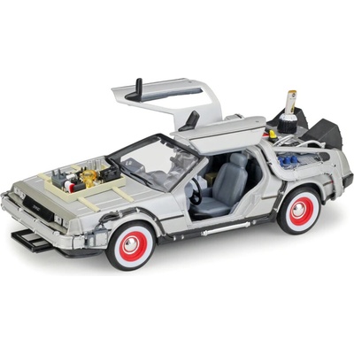 Welly DeLorean Návrat do budúcnosti III poškodený obal 1:24
