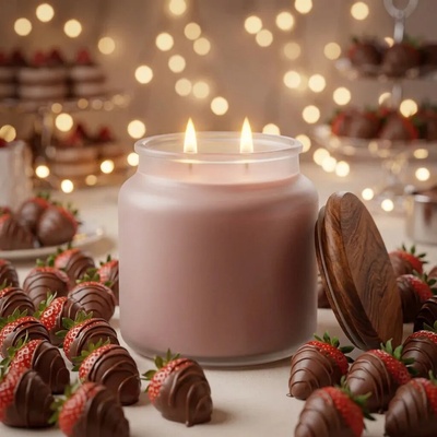 Pure Integrity Soy Candles JAHODY V ČOKOLÁDE 454 g