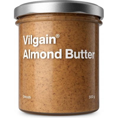 Vilgain Mandlové máslo BIO jemné mandle 3 x 300 g