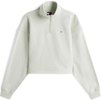 Tommy Hilfiger Women's Quarter Zip Fleece Pullover - Misty Sage
