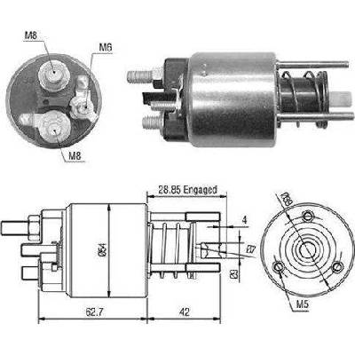 Elektromagnetický spínač, startér MAGNETI MARELLI 940113050453