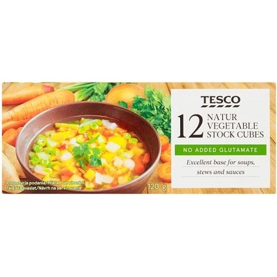 Tesco Zeleninový bujón kocky 12 x 10 g