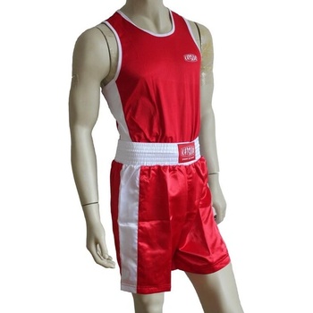 Katsudo Боксов комплект от потник и шорти Katsudo, червен (Kat_5001.red)