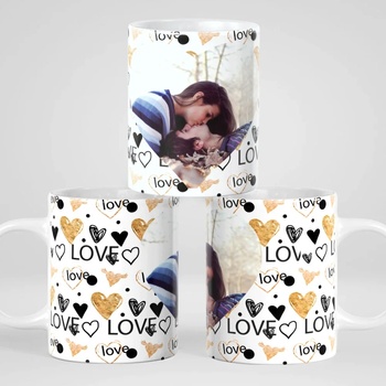 Image 1 of Art gift Чаша със снимка - Love 2