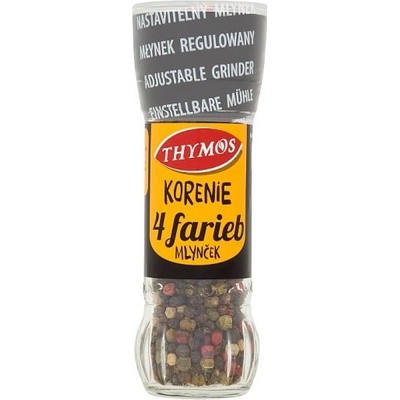 Thymos Mlynček korenie 4 farieb 40 g