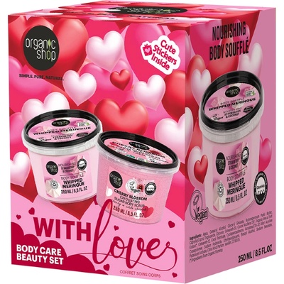 Organic Shop With Love Body Care Beauty Set
