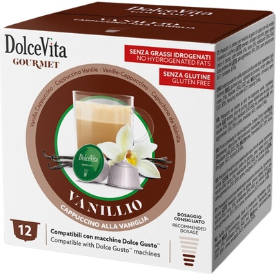 Dolce Vita Cappuccino Vanilla do Dolce Gusto 12 kapsúl