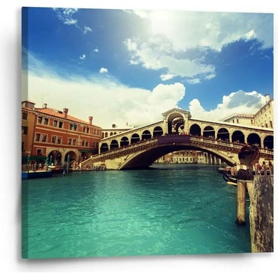 Sablio Obraz Ponte di Rialto - 50x50 cm