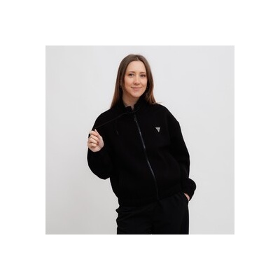 Guess Cecilia Scuba Zip Sweatshirt V4BQ14K7UW2-JBLK čierna