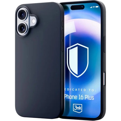 3mk Protection 3mk Hardy Silicone MagCase за iPhone 16 Plus - сив (5903108598613)