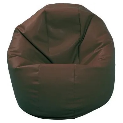Pufrelax Калъф за пуф, 210л. , Relaxo - Chocolate, (Не съдържа пълнеж), PU кожа