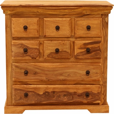 AV interiery Knihovna JALI KMS 90x45x90 z masivu palisandr only stain