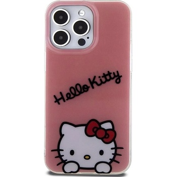 Hello Kitty IML Daydreaming Logo iPhone 15 Pro Max ružové