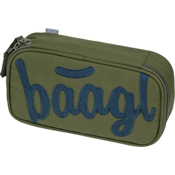 Baagl Училищен пенал etue Olive GRS BAAGL | Zelen | Момчешки | UNI