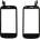 Тъч скрийн, Besmart, Alcatel Pop C3 4033, Черен (BSMART140)