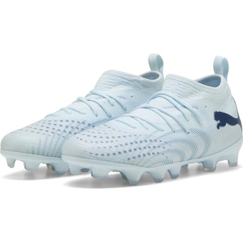 PUMA Футболни бутонки Puma Kids PUMA Future 9 Match Firm Ground Football Boots - Icy Blue