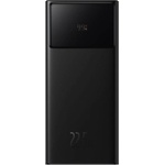 Baseus Външна батерия с 2xUSB-A и 1xUSB-C изходи с технология за бързо зареждане - Baseus Star Lord LED Display Power Bank 22.5W 30000 mAh (PPXJ080101) (черен) (PPXJ080101)