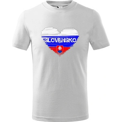 Detské tričko Slovensko srdce