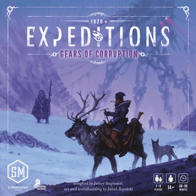 Stonemaier Games Scythe: Expeditions Gears of Corruption Expansion