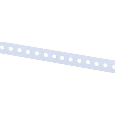 Arras Upevňovací páska perforovaná 12 x 0,7 mm x 3 m bílá