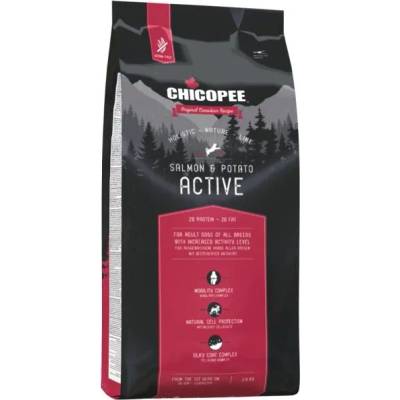 Chicopee Holistic Nature Active Salmon Potato - ADULT холистична храна за пораснали кучета над 12 месеца, активни, ловни, спортуващи, БЕЗ ЗЪРНО, със сьомга и картофи, 2 кг