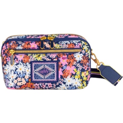 Oilily dámská crossbody Sutton MEOIL1225-500 blue print modrá