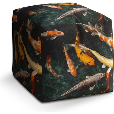 Sablio Taburet Ryby - 50x50x50 cm