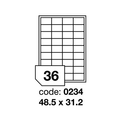Rayfilm 48,5x31,2 mm 100 archů, R0503.0234A