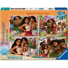 RAVENSBURGER Vaiana 2 4x100 dielov
