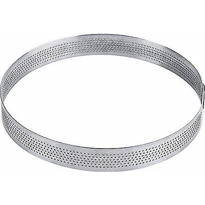 Contacto Nerezový perforovaný cukrářský ráfek s průměrem 150 mm 676/150