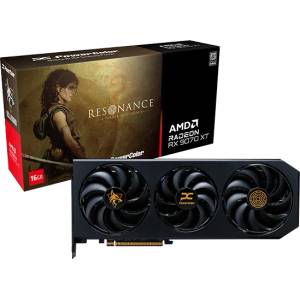PowerColor Radeon RX 9070 XT Hellhound Resonance Edition 16GB GDDR6 256bit (RX9070XT 16G-L-RES) Видео карти