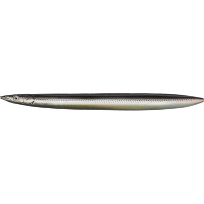 Savage Gear Pilker 3D Line Thru Sandeel 11cm 15 g Black Silver