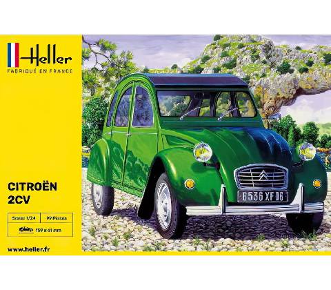 Heller Citroen 2 CV 1:24